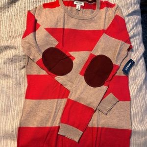 Striped light weight sweater